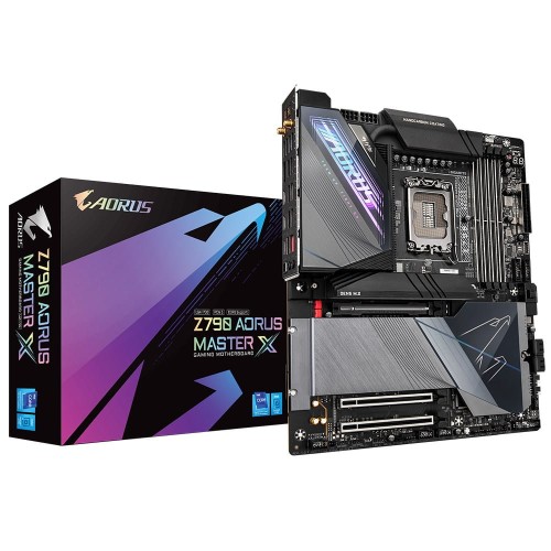 Płyta Gigabyte Z790 AORUS MASTER X /Z790/DDR5/SATA3/M.2/USB3.2/PCIe5.0/WiFi/BT/s.1700/E-ATX - 1744486