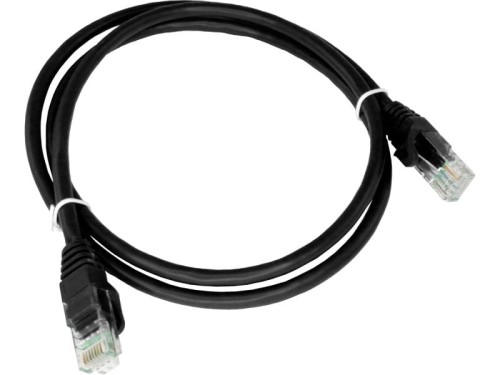 ALANTEC PATCH-CORD U/UTP KAT.6A LSOH 0.5M CZARNY - 1495811