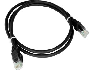 ALANTEC PATCH-CORD U/UTP KAT.6A LSOH 0.25M CZARNY