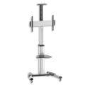 Stojak mobilny Techly 37"-70", 50kg regulowany, z półką - 1464484