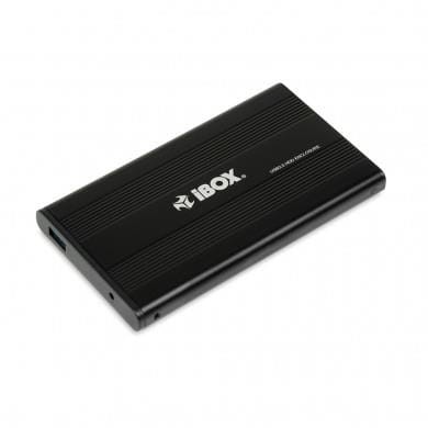 Obudowa na dysk iBOX HD-02 2.5" USB 3.0 czarna, aluminium - 726156