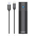 Obudowa na dysk Orico PWM2-BK-EP M.2 SATA USB-C czarna - 1495174