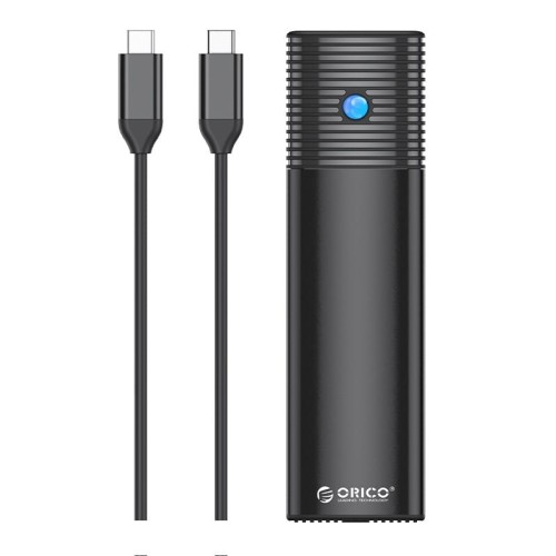 Obudowa na dysk Orico PWM2-G2-BK-EP M.2 NVMe USB-C 10 Gbps czarna - 1485133