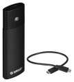Obudowa na dysk Orico PWM2-G2-BK-EP M.2 NVMe USB-C 10 Gbps czarna - 1485126