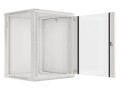 Szafa instalacyjna wisząca 19" 15U 600x600 szara Lanberg (flat pack) - 1128893