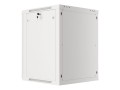 Szafa instalacyjna wisząca 19" 15U 600x600 szara Lanberg (flat pack) - 1128896