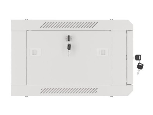 Szafa instalacyjna wisząca 19" 4U 600x450 szara Lanberg (flat pack) - 1128969