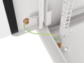 Szafa instalacyjna wisząca 19" 4U 600x450 szara Lanberg (flat pack) - 1128974
