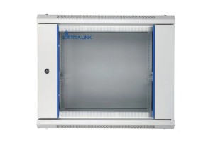 Extralink Szafa rack 9U 600x600 Szara montowana na ścianie