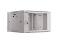 Szafa instalacyjna wisząca 19" 6U 570x600 szybki montaż szara Lanberg (flat pack) - 1128930