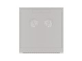 Szafa instalacyjna wisząca 19" 6U 570x600 szybki montaż szara Lanberg (flat pack) - 1128936