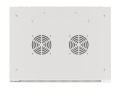 Szafa instalacyjna wisząca 19" 6U 600x450 szara drzwi metalowe Lanberg (flat pack) - 1343651