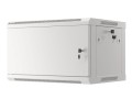 Szafa instalacyjna wisząca 19" 6U 600x450 szara drzwi metalowe Lanberg (flat pack) - 1343654