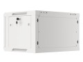 Szafa instalacyjna wisząca 19" 6U 600x450 szara drzwi metalowe Lanberg (flat pack) - 1343648