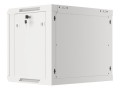 Szafa instalacyjna wisząca 19" 9U 600x450 szara drzwi metalowe Lanberg (flat pack) - 1430879
