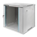 Szafa RACK Qoltec 19" | 12U | 600x635z450 | Szara | Wisząca - 1308330