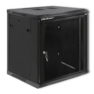 Qoltec Szafa RACK 19" | 12U | 600 x 635 x 600 | Perforowane drzwi | Wisząca