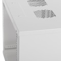 Szafa wisząca 10'' Netrack, 4.5U/300 mm - szary, drzwi  przeszklone - 1077123