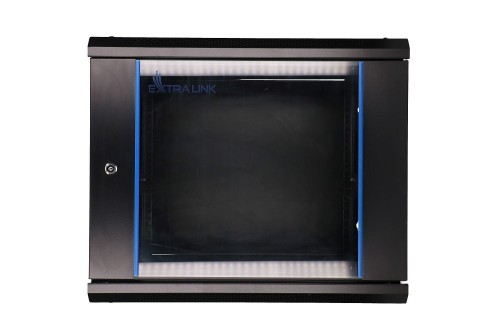 Extralink 9U 600x600 Czarna Szafa rack montowan - 1199029