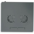 Szafa wisząca TechlyPro ECO 19" 6U/320 zmontowana, czarna - 1455242