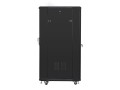 Szafa instalacyjna stojąca 19" 27U 600x800 czarna Lanberg (flat pack) - 1128756