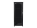 Szafa instalacyjna stojąca 19" 32U 600x800 czarna Lanberg (flat pack) - 1128719