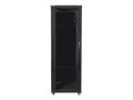 Szafa instalacyjna stojąca 19" 37U 600x600 czarna Lanberg (flat pack) - 1158325