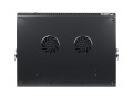 Szafa instalacyjna wisząca 19" 12U 600x450 czarna Lanberg (flat pack) - 1077030