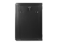 Szafa instalacyjna wisząca 19" 12U 600x450 czarna Lanberg (flat pack) - 1077028