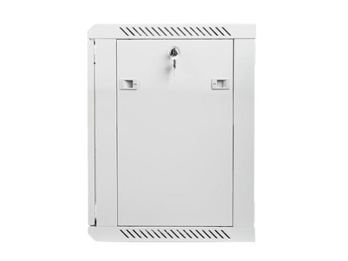 Szafa instalacyjna wisząca 19" 12U 600x450 szara Lanberg (flat pack) - 796101