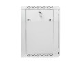 Szafa instalacyjna wisząca 19" 12U 600x450 szara Lanberg (flat pack) - 796103