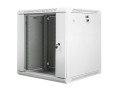 Szafa instalacyjna wisząca 19" 12U 600x600 szara Lanberg (flat pack) - 796131