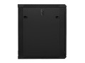 Szafa instalacyjna wisząca 19" 15U 600x600 czarna Lanberg (flat pack) - 795977