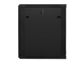 Szafa instalacyjna wisząca 19" 15U 600x600 czarna Lanberg (flat pack) - 795979