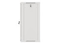 Szafa instalacyjna wisząca 19" 18U 600x450 szara Lanberg (flat pack) - 1128882