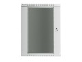 Szafa instalacyjna wisząca 19" 18U 600x600 szara Lanberg (flat pack) - 1128876