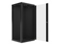 Szafa instalacyjna wisząca 19" 27U 600x600 czarna Lanberg (flat pack) - 1128985