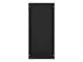 Szafa instalacyjna wisząca 19" 27U 600x600 czarna Lanberg (flat pack) - 1128982