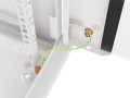 Szafa instalacyjna wisząca 19" 27U 600x600 szara Lanberg (flat pack) - 1129053