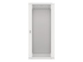 Szafa instalacyjna wisząca 19" 27U 600x600 szara Lanberg (flat pack) - 1129050