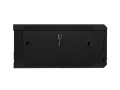 Szafa instalacyjna wisząca 19" 4U 600x600 czarna Lanberg (flat pack) - 796141