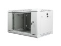 Szafa instalacyjna wisząca 19" 6U 600x450 szara Lanberg (flat pack) - 1170971