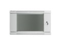 Szafa instalacyjna wisząca 19" 6U 600x600 szara Lanberg (flat pack) - 796357