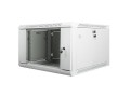 Szafa instalacyjna wisząca 19" 6U 600x600 szara Lanberg (flat pack) - 796356