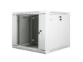 Szafa instalacyjna wisząca 19" 9U 600x600 szara Lanberg (flat pack) - 796124
