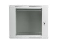 Szafa instalacyjna wisząca 19" 9U 600x600 szara Lanberg (flat pack) - 796125