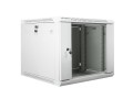 Szafa instalacyjna wisząca 19" 9U 600x600 szara Lanberg (flat pack) - 796126