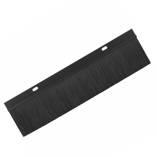 Panel szczotkowy Lanberg AK-1102-B do szafy 19" montowany w przepustach kablowych czarny - 1076830
