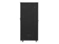 Szafa instalacyjna stojąca 19" 42U 800x1000 czarna Lanberg (flat pack) - 1158349