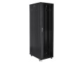 Szafa instalacyjna stojąca 19" 47U 800x1000 czarna Lanberg (flat pack) - 1158334